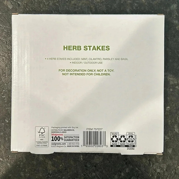Herb Stakes Indoor/Outdoor Use Garden - Picture 2 of 6